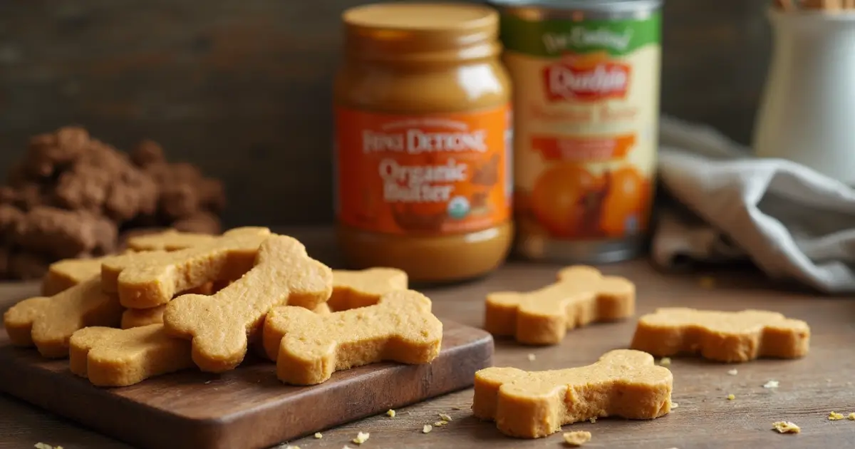 Easy Peanut Butter And Pumpkin Dog Treat Recipes