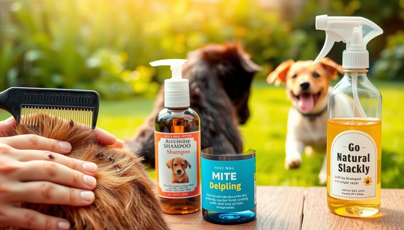 how to get rid of mites on dogs