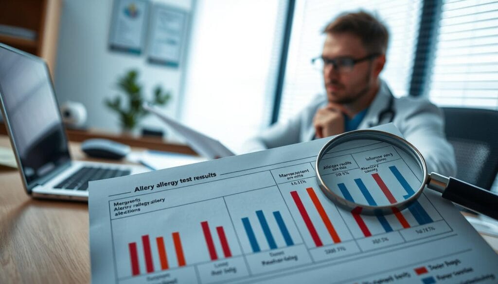 interpreting allergy test results